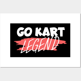 Go kart legend Posters and Art